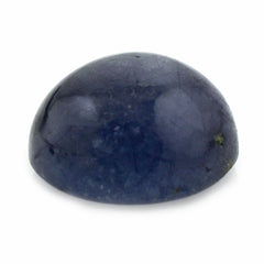 BLUE RUTILE QUARTZ ROUND CAB 12MM 6.90 Cts.