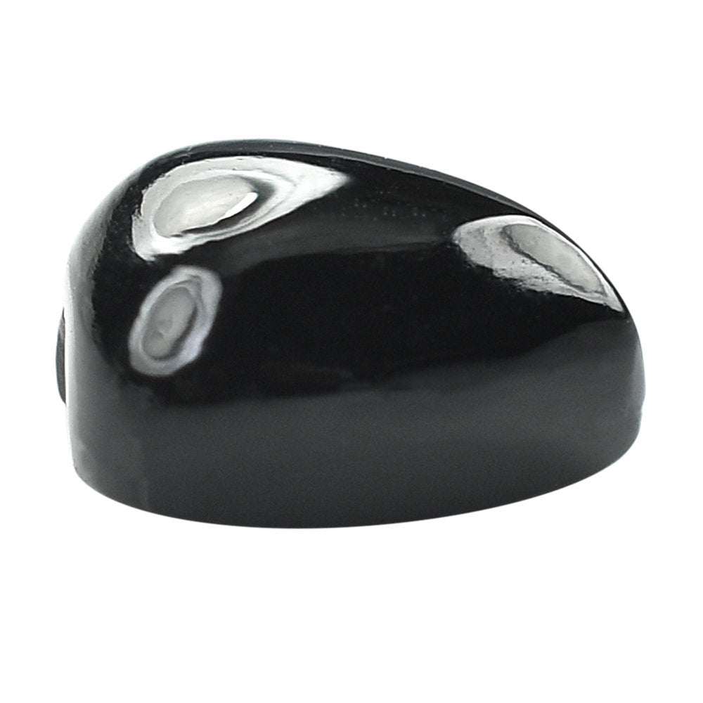 BLACK ONYX HEART CAB 7X6MM 1.11 Cts.