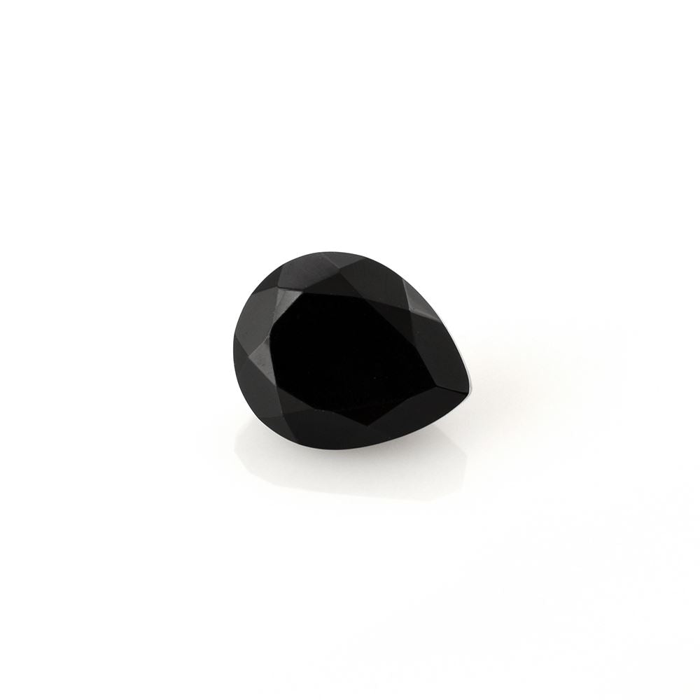 BLACK ONYX CUT PEAR 11X9MM 3.11 Cts.