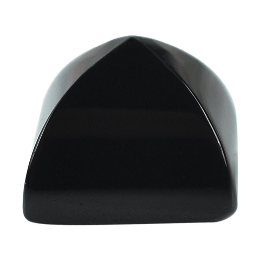 BLACK ONYX PYRAMID SQUARE CAB 5MM 0.75 Cts.