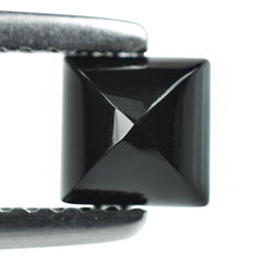 BLACK ONYX PYRAMID SQUARE CAB 5MM 0.75 Cts.