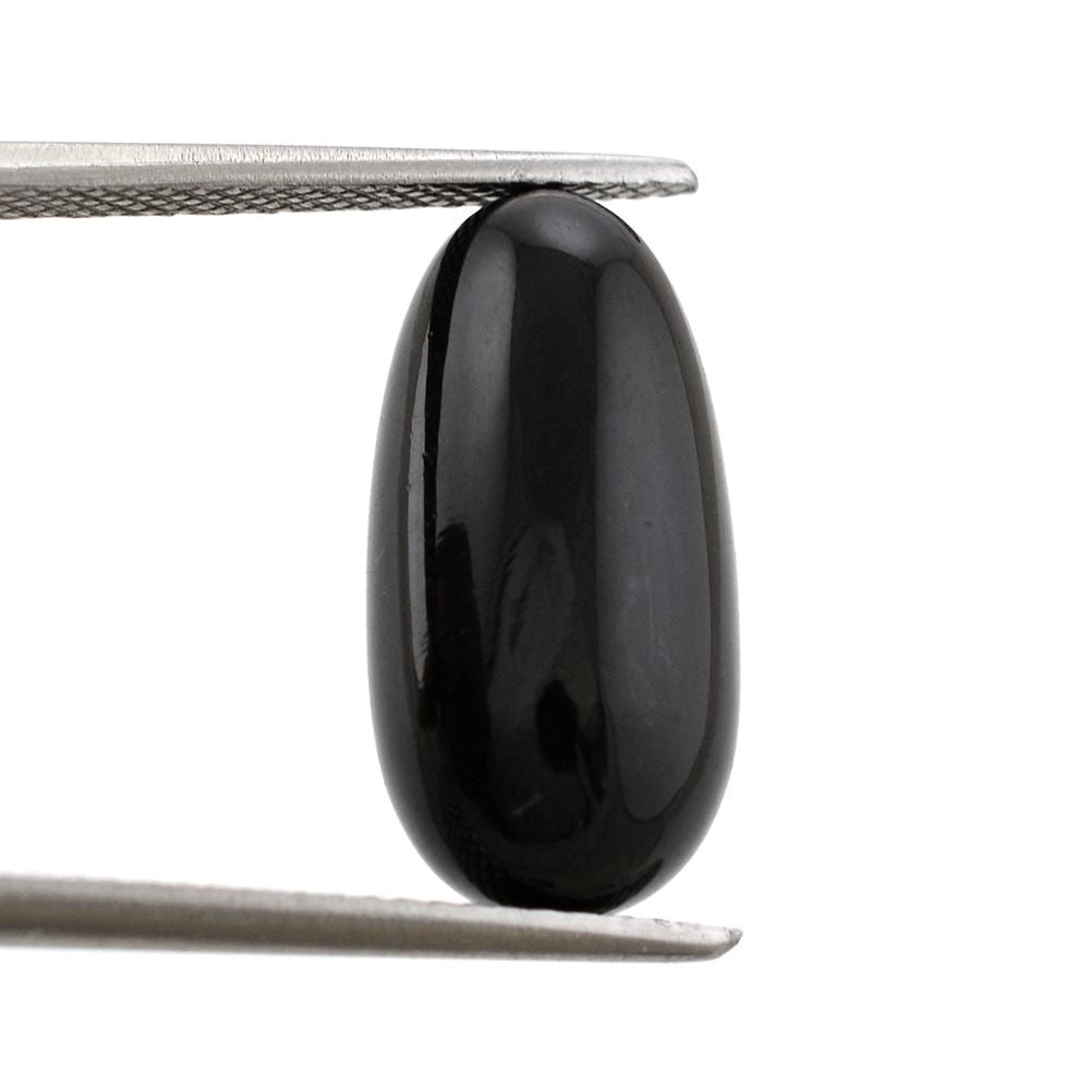BLACK ONYX PLAIN OLIVE 18X9MM 11.12 Cts.