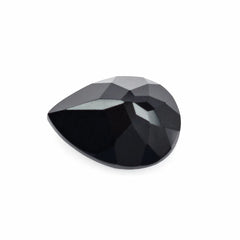 BLACK ONYX CHECKER CUT PEAR 16X12MM 6.90 Cts.