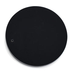 BLACK ONYX FANCY ROUND PLATE (FULL DRILL 0.90MM) 38MM 52.00 Cts.