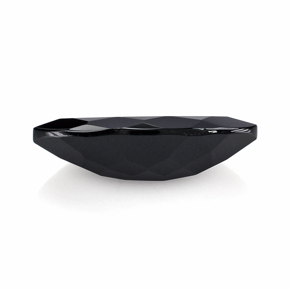 BLACK ONYX CUT MARQUISE 18X9MM 4.37 Cts.