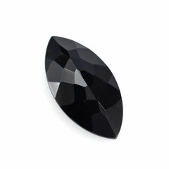 BLACK ONYX CUT MARQUISE 18X9MM 4.37 Cts.