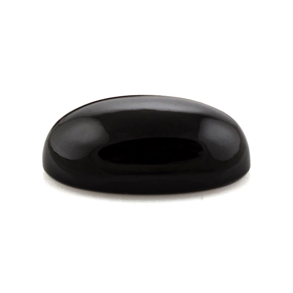 BLACK ONYX OVAL CAB 18X12MM 10.49 Cts.
