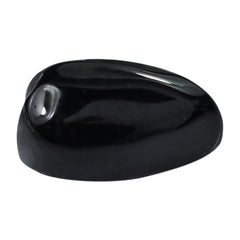 BLACK ONYX HEART CAB 7X5MM 0.79 Cts.