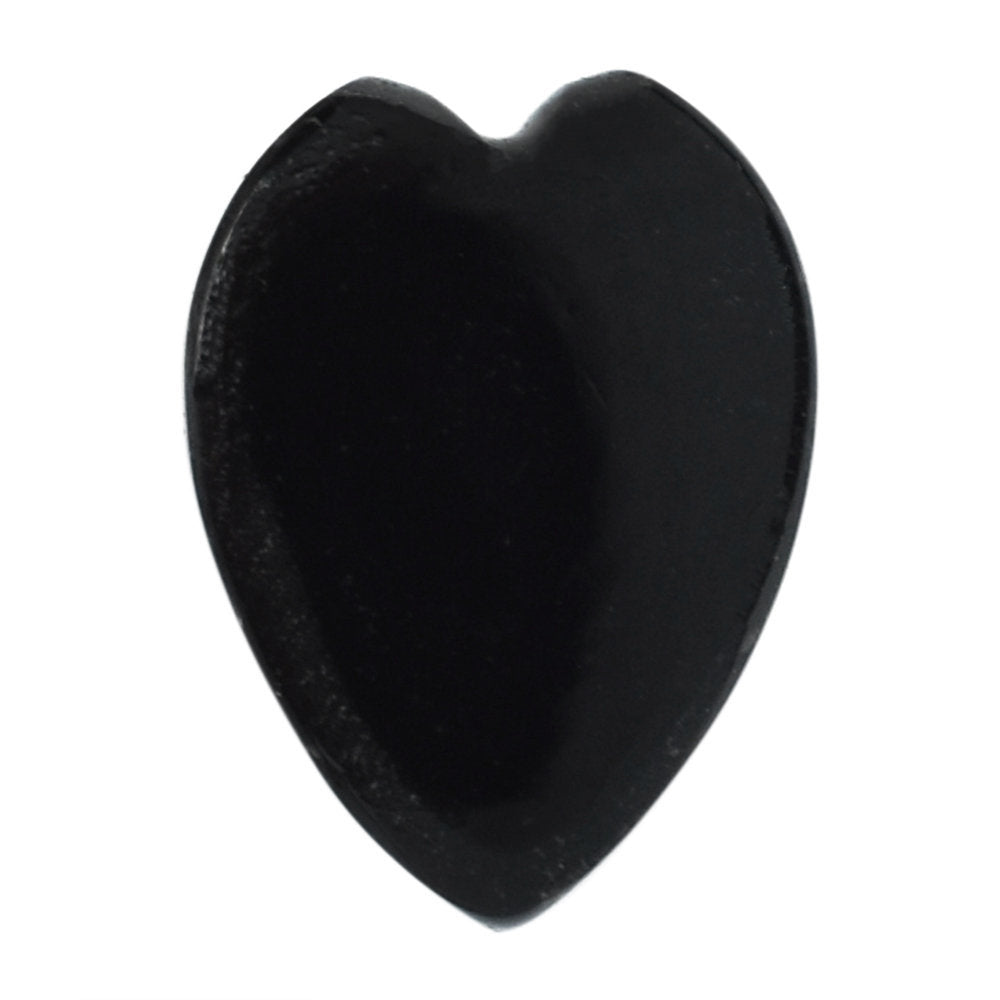 BLACK ONYX HEART CAB 7X5MM 0.79 Cts.