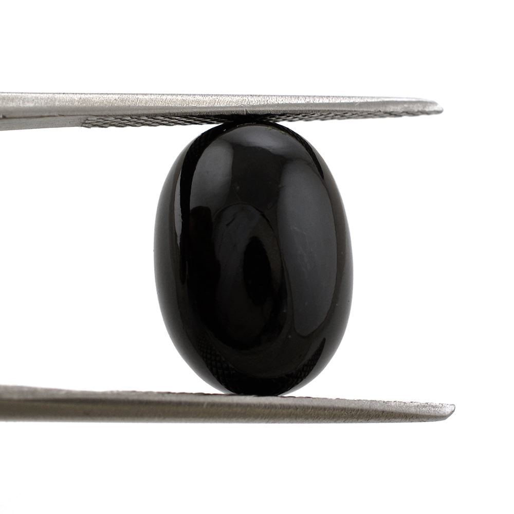 BLACK ONYX PLAIN OLIVE 14X10MM 10.57 Cts.