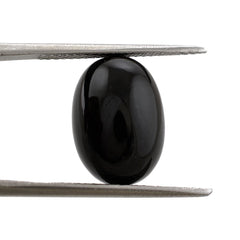 BLACK ONYX PLAIN OLIVE 14X10MM 10.57 Cts.