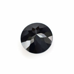 BLACK ONYX CHECKER CUT ROUND 12MM 5.05 Cts.