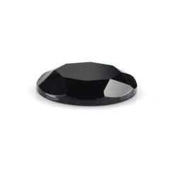 BLACK ONYX TABLE CUT ROUND CAB (FLAT) 14MM 4.51 Cts.