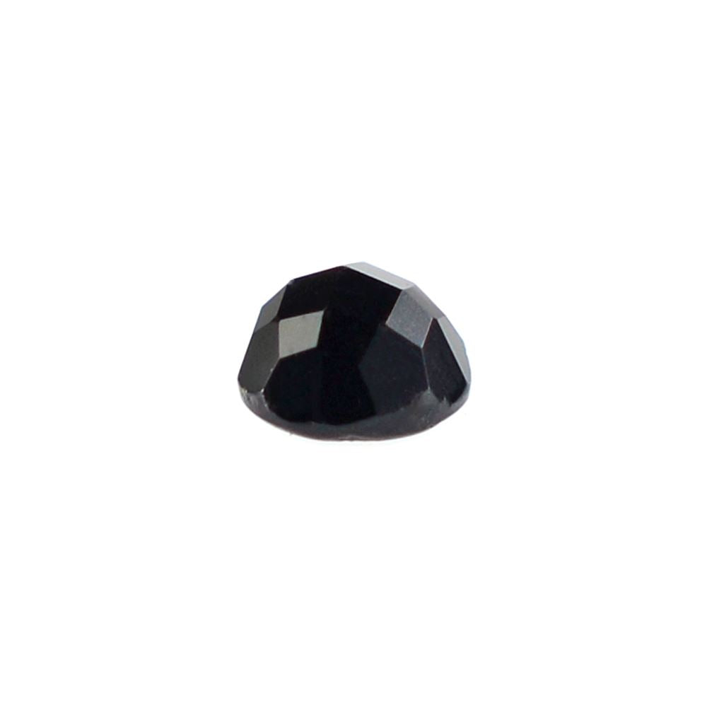 BLACK ONYX CHECKER CUT ROUND 2.75MM 0.07 Cts.