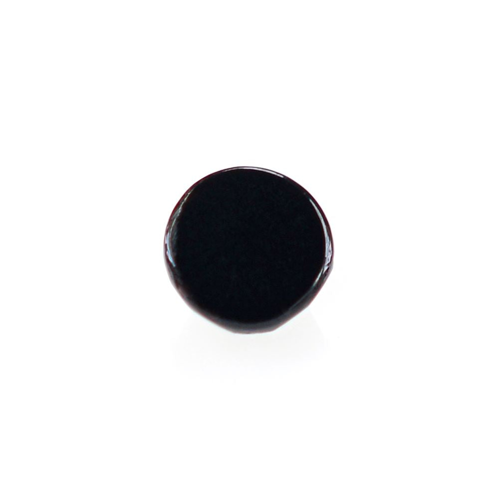 BLACK ONYX CHECKER CUT ROUND 2.75MM 0.07 Cts.