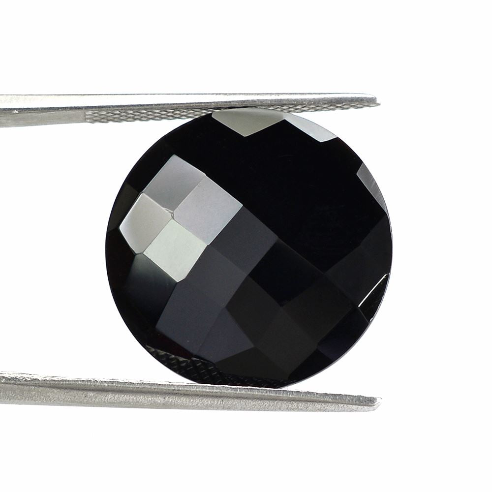 BLACK ONYX BRIOLETTE ROUND 18M 10.67 Cts.