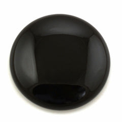 BLACK ONYX ROUND CAB 34MM 71.60 Cts.