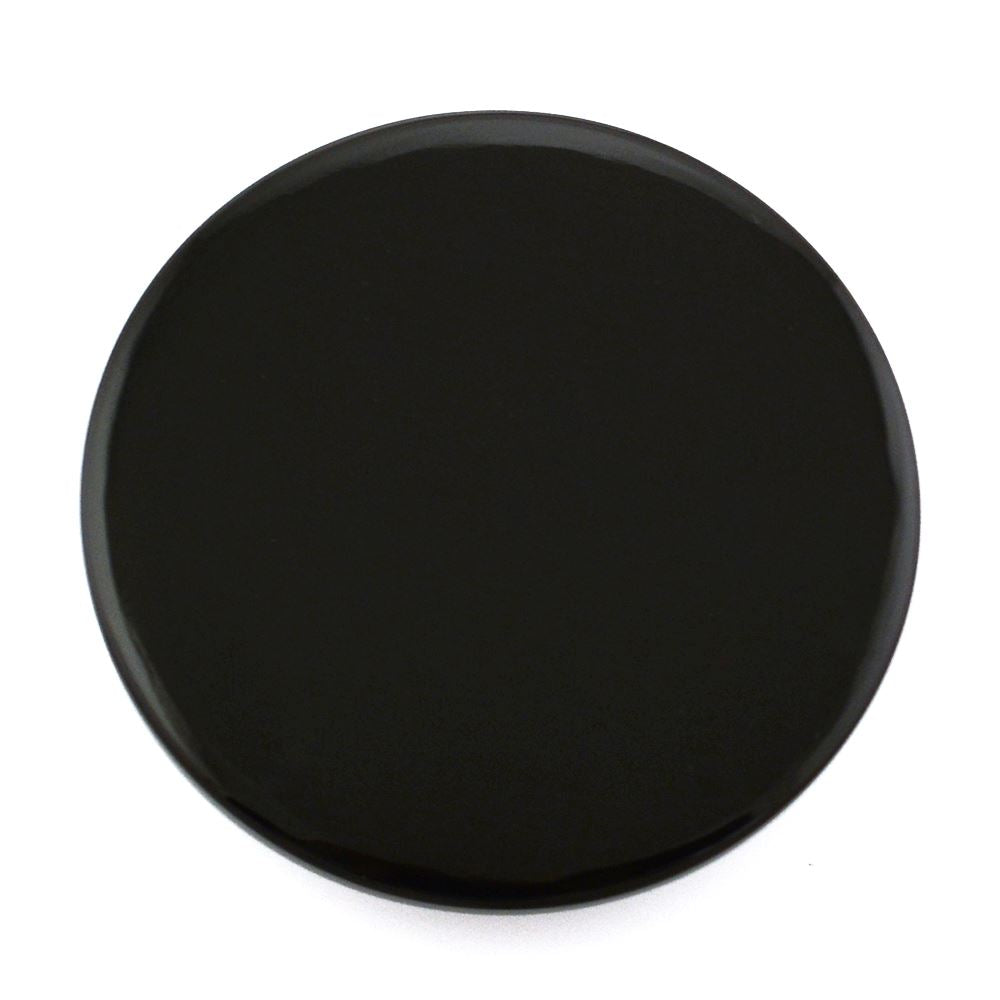 BLACK ONYX ROUND CAB 34MM 71.60 Cts.