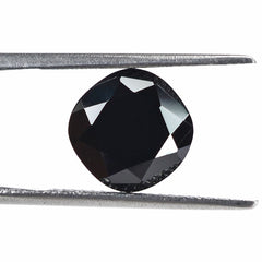 BLACK ONYX CUT CUSHION 10MM 4.80 Cts.