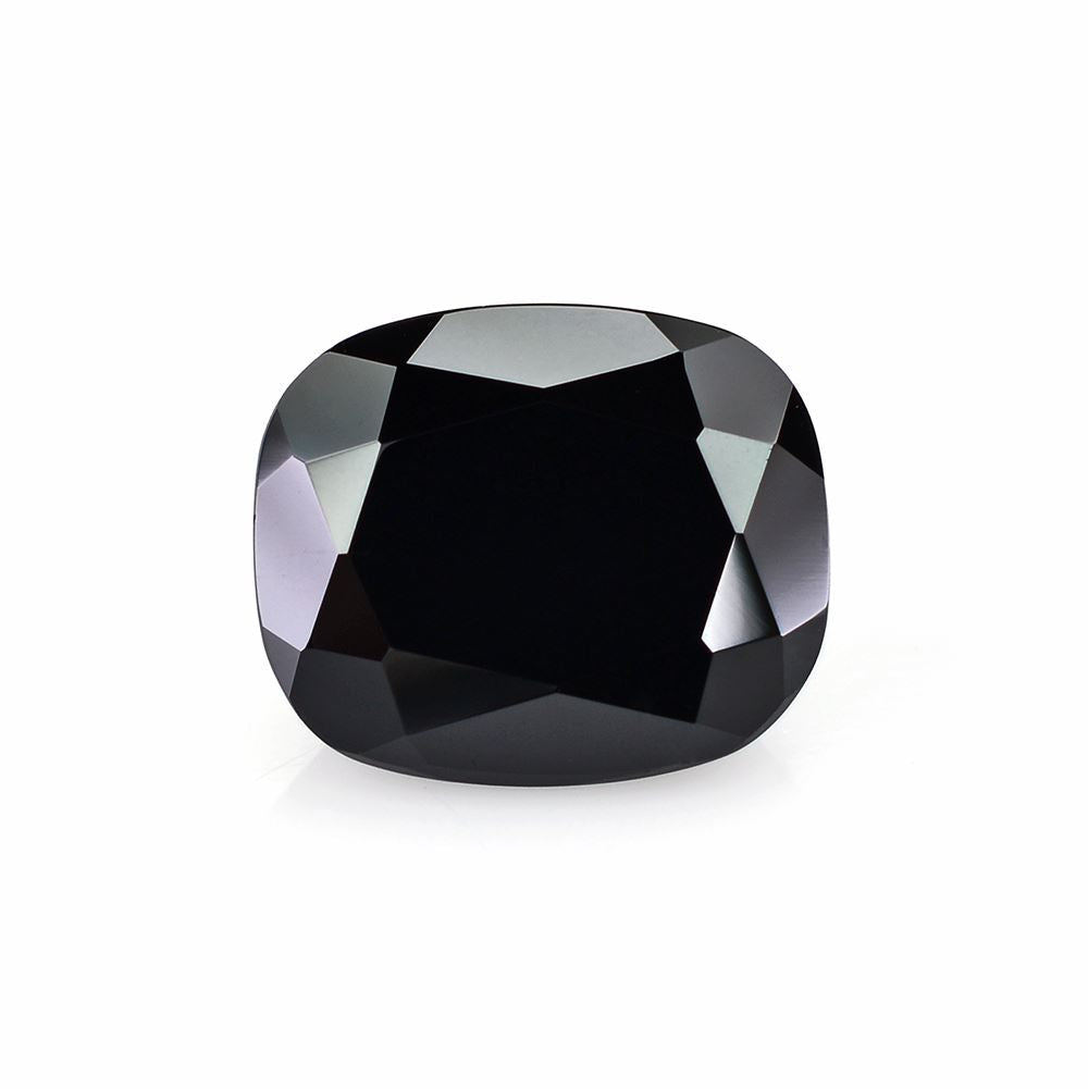 BLACK ONYX CUT CUSHION 13X11MM 8.10 Cts.
