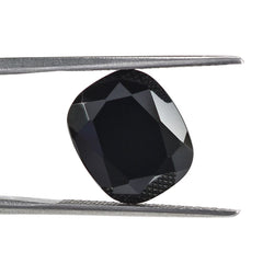 BLACK ONYX CUT CUSHION 13X11MM 8.10 Cts.