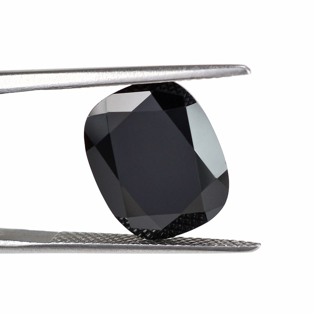 BLACK ONYX CUT CUSHION 14X11MM 8.65 Cts.
