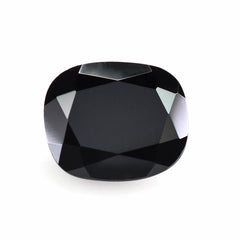 BLACK ONYX CUT CUSHION 13X10.50MM 7.77 Cts.