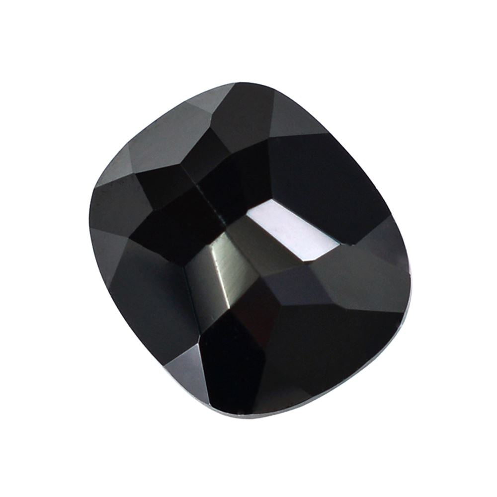 BLACK ONYX CUT CUSHION 13X10.50MM 7.77 Cts.