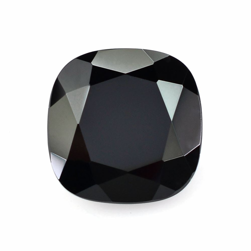 BLACK ONYX CUT CUSHION 14MM 12.00 Cts.