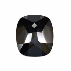 BLACK ONYX CUT CUSHION (IRREGULAR CUT BACK) 15.50X13.50MM 10.80 Cts.