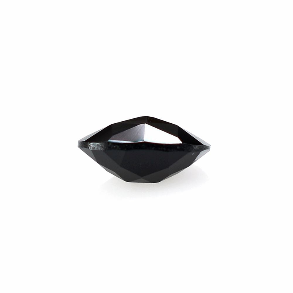 BLACK ONYX ROSE CUT OVAL 6X5MM 0.50 Cts.