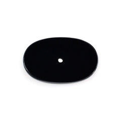 BLACK ONYX OVAL PLATE (FULL DRILL) 21X13MM 8.00 Cts.