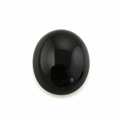 BLACK ONYX OVAL CAB 12X10MM 4.33 Cts.