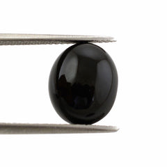 BLACK ONYX OVAL CAB 12X10MM 4.33 Cts.