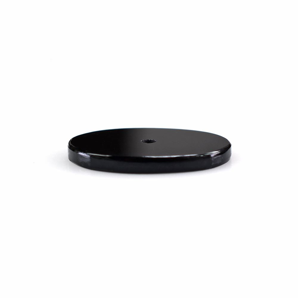 BLACK ONYX OVAL PLATE (FULL DRILL) 19X14MM 5.49 Cts.