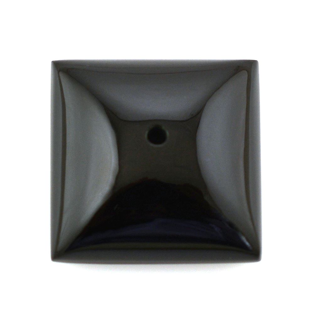 BLACK ONYX SQUARE CAB (FULL DRILL) 17.50MM 19.70 Cts.