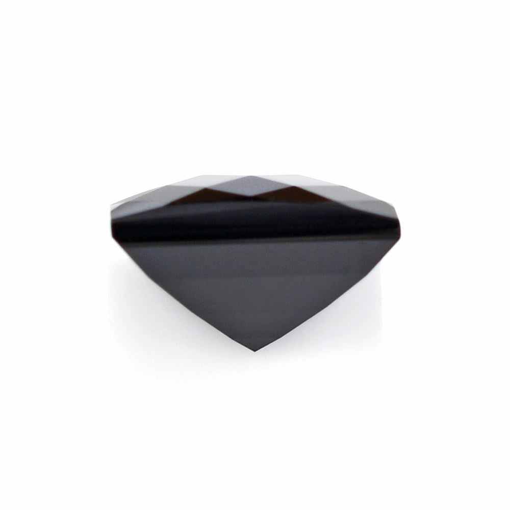 BLACK ONYX CHECKER CUT SQAURE 12MM 10.45 Cts.