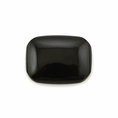 BLACK ONYX CUT OCTAGON CAB (FLAT) 16X12MM 5.65 Cts.