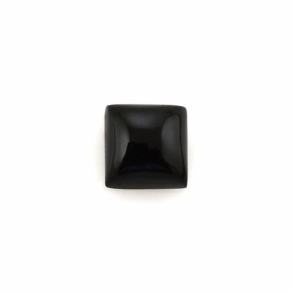 BLACK ONYX SQUARE CAB 4MM 0.30 Cts.