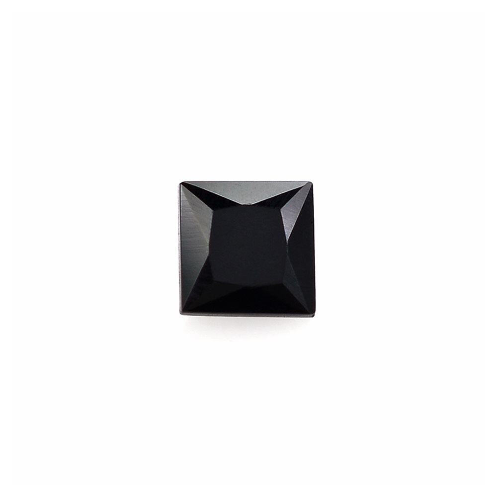 BLACK ONYX PRINCESS CUT SQUARE 4MM 0.31 Cts.