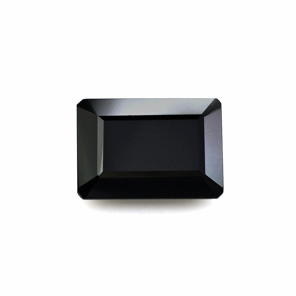 BLACK ONYX CUT OCTAGON 14X10MM 6.85 Cts.