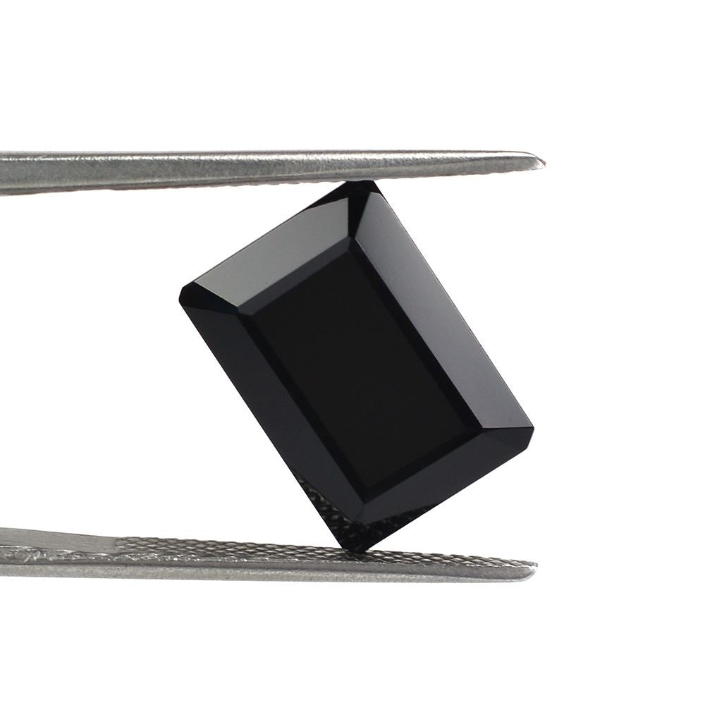 BLACK ONYX CUT OCTAGON 14X10MM 6.85 Cts.
