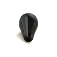 BLACK ONYX PLAIN DROPS (HALF DRILL) 25X12MM 21.65 Cts.
