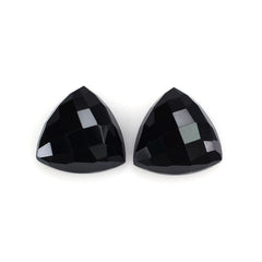 BLACK ONYX CHECKER TRILLION CAB 10MM 3.40 Cts.