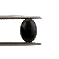 BLACK ONYX PLAIN EGG (FULL DRILL) FANCY 7.50X5.50MM 1.50 Cts.