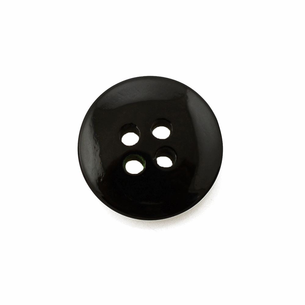BLACK ONYX PLAIN BUTTON (FULL DRILL) 10MM 2.21 Cts.