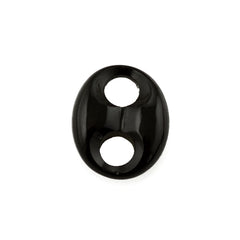 BLACK ONYX HAWK'S EYE OVAL 12X10MM 2.83 Cts.