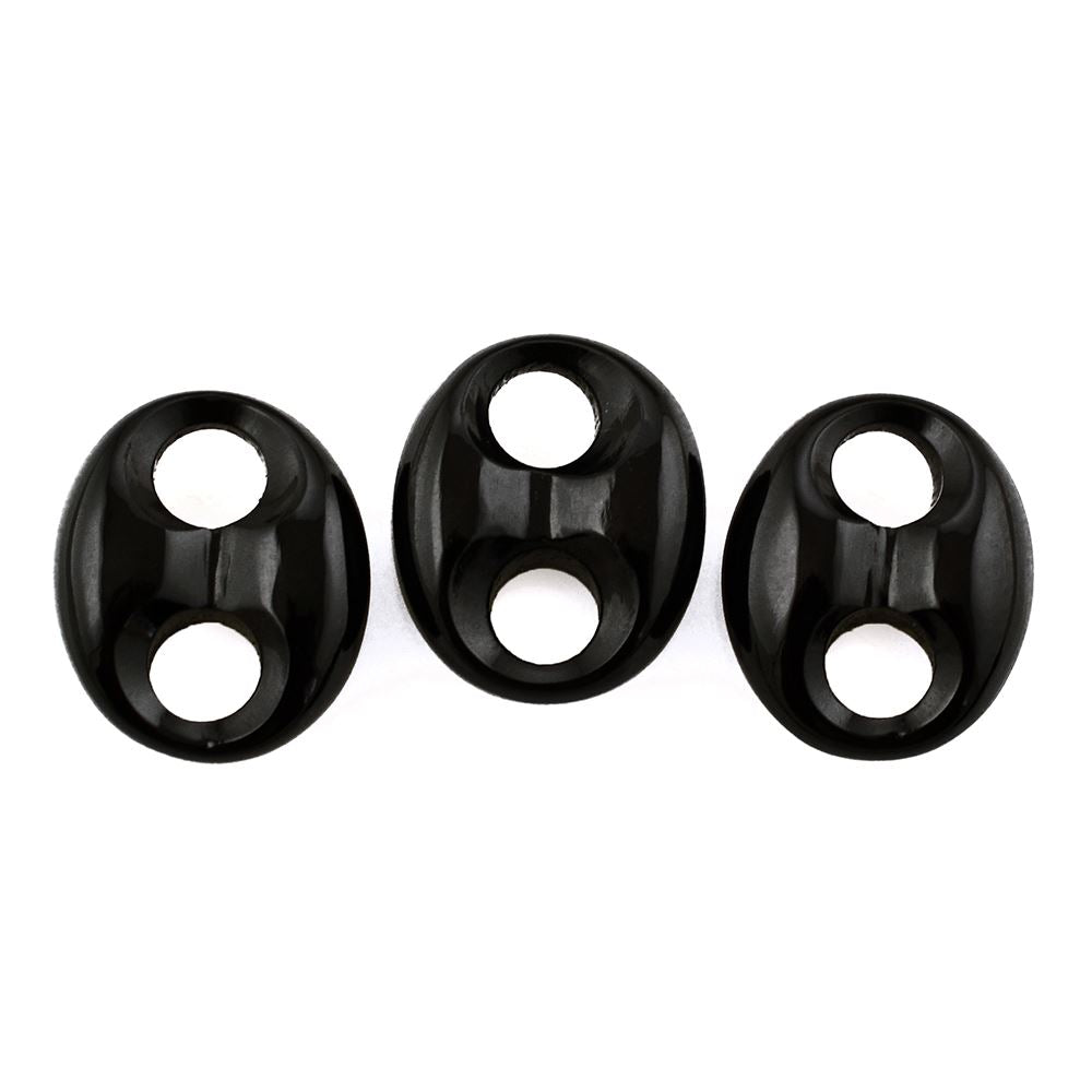 BLACK ONYX HAWK'S EYE OVAL 12X10MM 2.83 Cts.