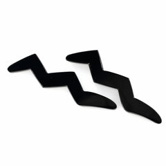 BLACK ONYX SNAKE SHAPE FANCY 40X10MM 8.15 Cts.