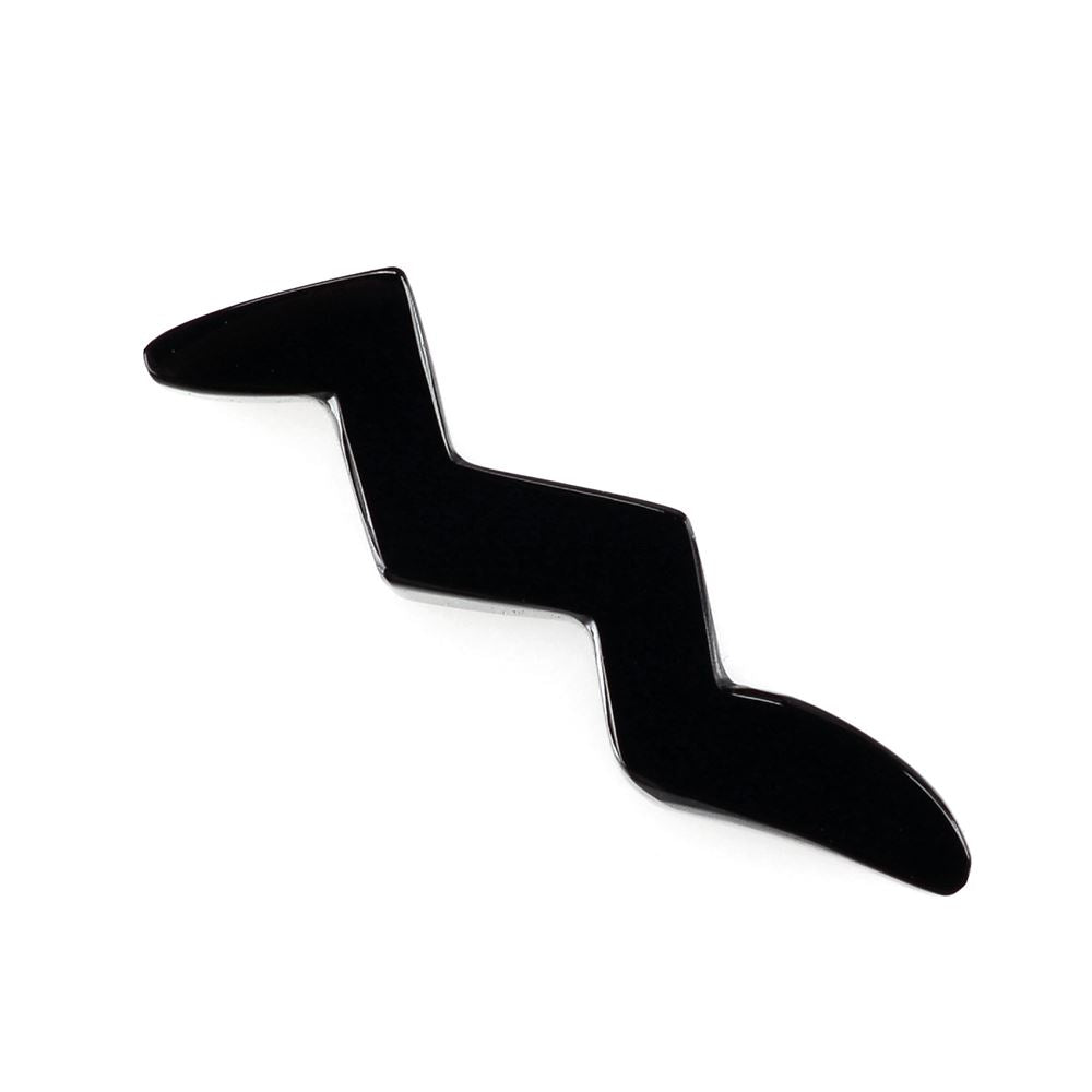 BLACK ONYX SNAKE SHAPE FANCY 20X5MM 2.15 Cts.